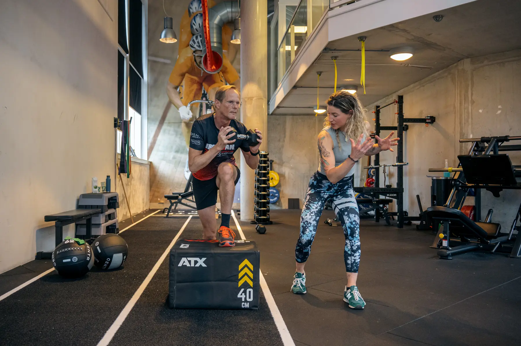 Personal training at Amstel Gym